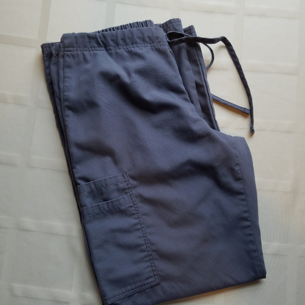 SB Scrub Pants, Sz XS Petite, Gray